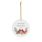 Personalized Our First Christmas Couples Ornament