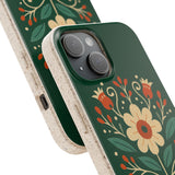 Floral Biodegradable iPhone Cases