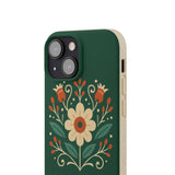 Floral Biodegradable iPhone Cases