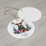 Personalized Majestic Moose Ornament