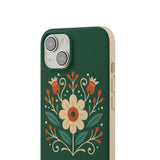 Floral Biodegradable iPhone Cases