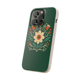 Floral Biodegradable iPhone Cases