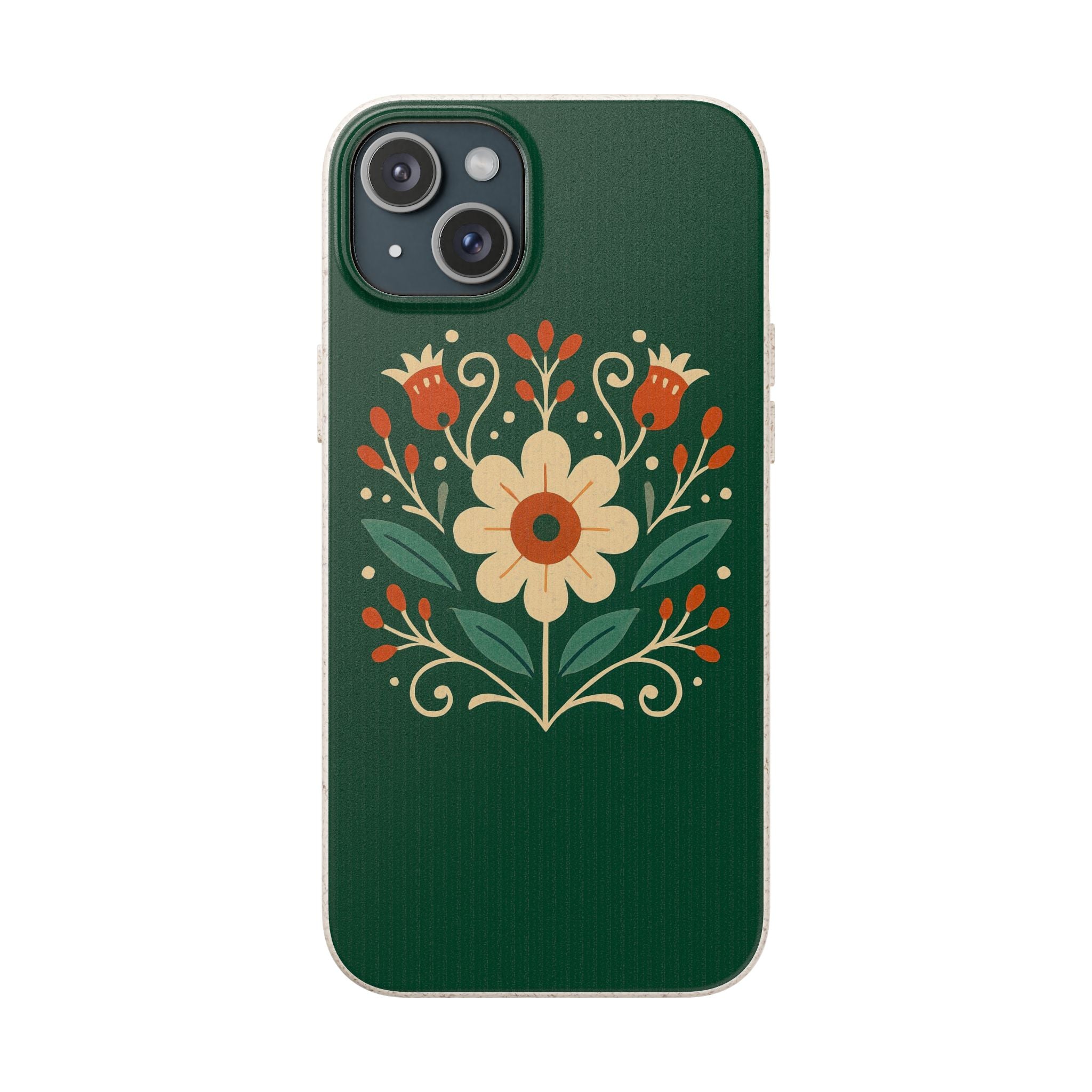 Floral Biodegradable iPhone Cases