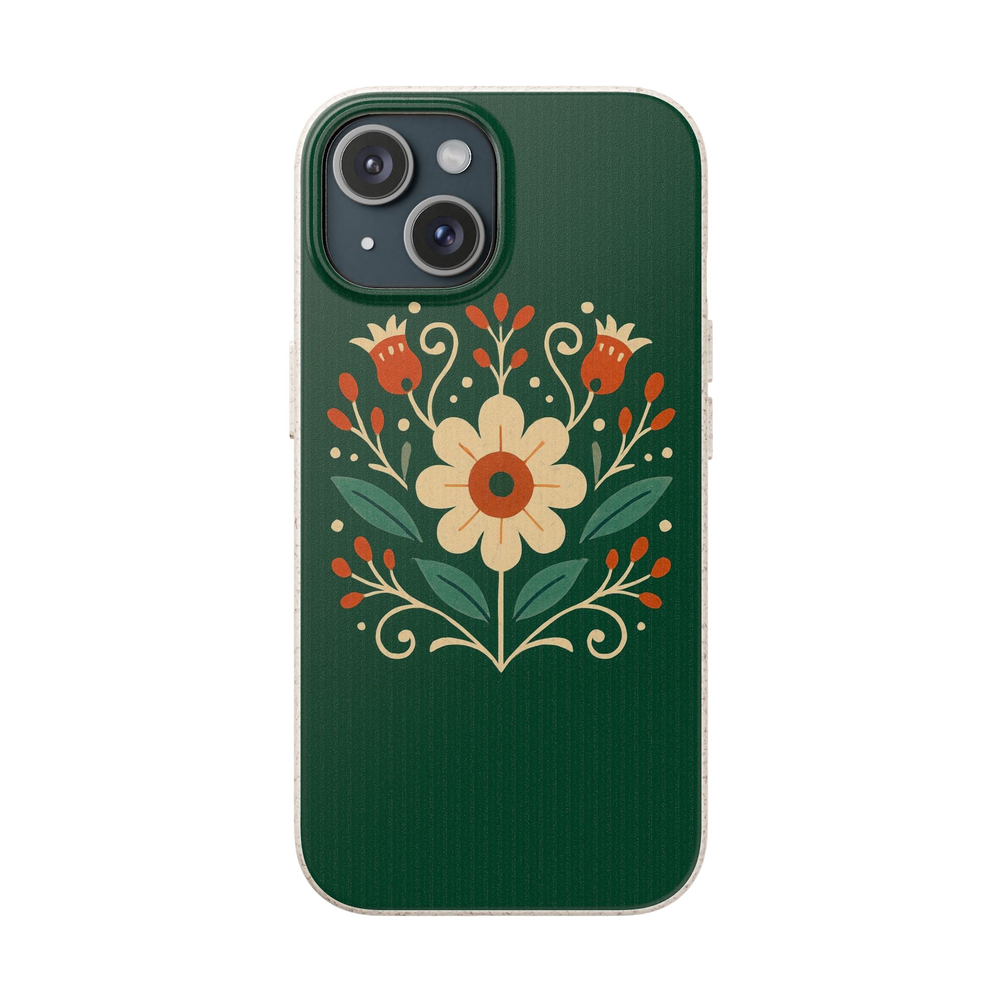 Floral Biodegradable iPhone Cases