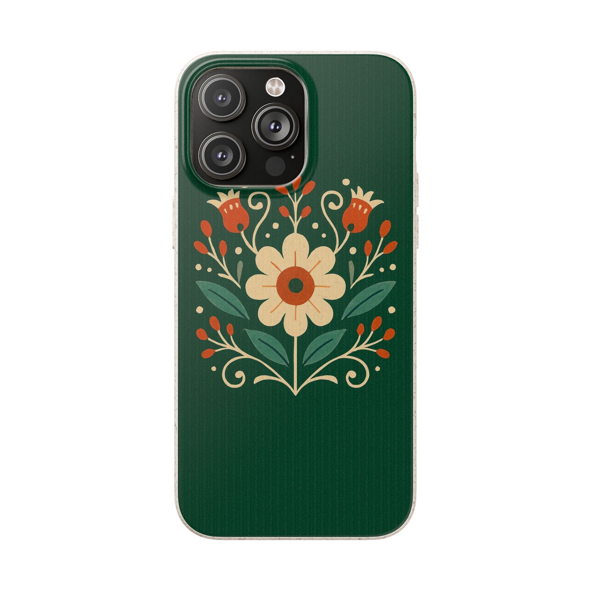Floral Biodegradable iPhone Cases