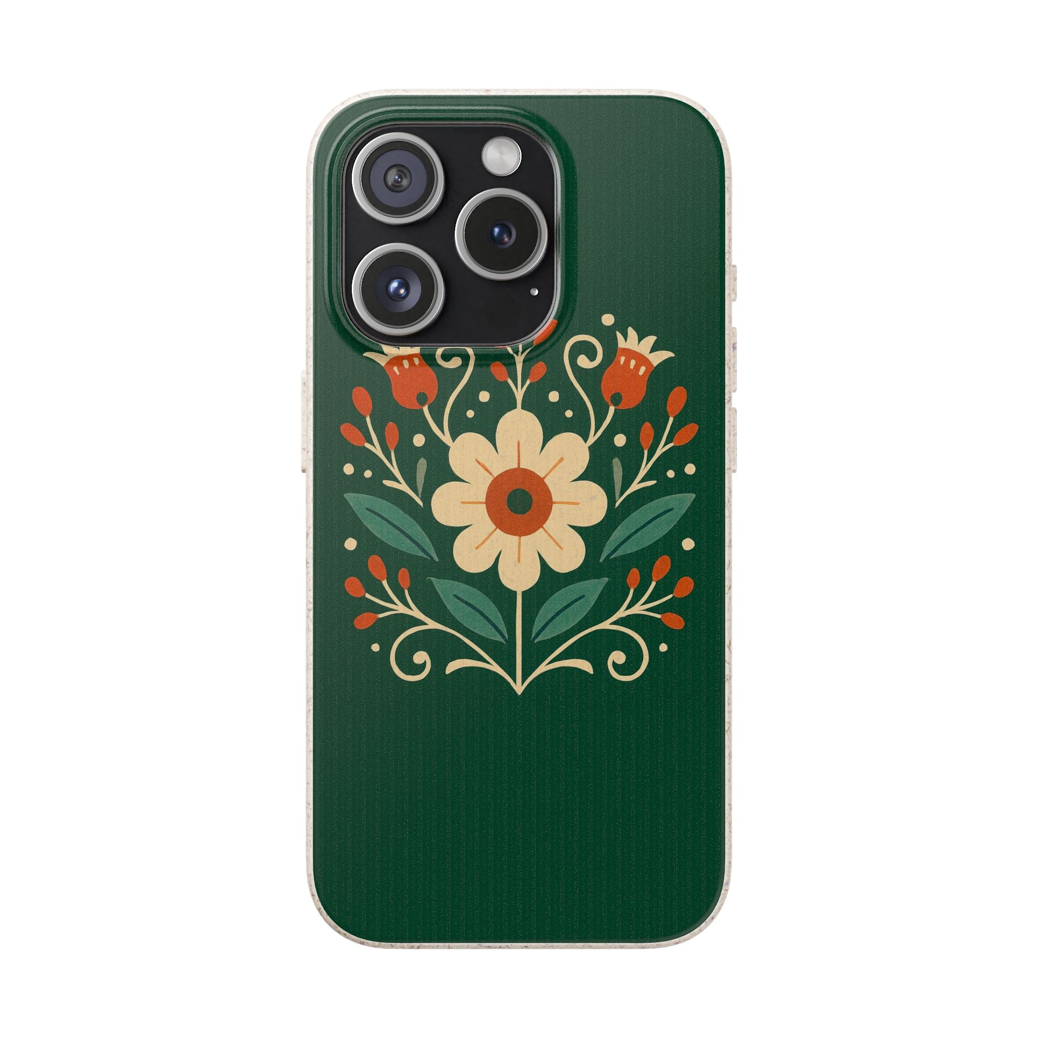 Floral Biodegradable iPhone Cases