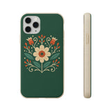 Floral Biodegradable iPhone Cases