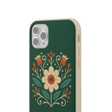 Floral Biodegradable iPhone Cases