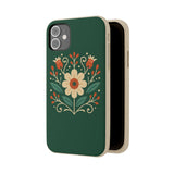 Floral Biodegradable iPhone Cases