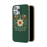 Floral Biodegradable iPhone Cases