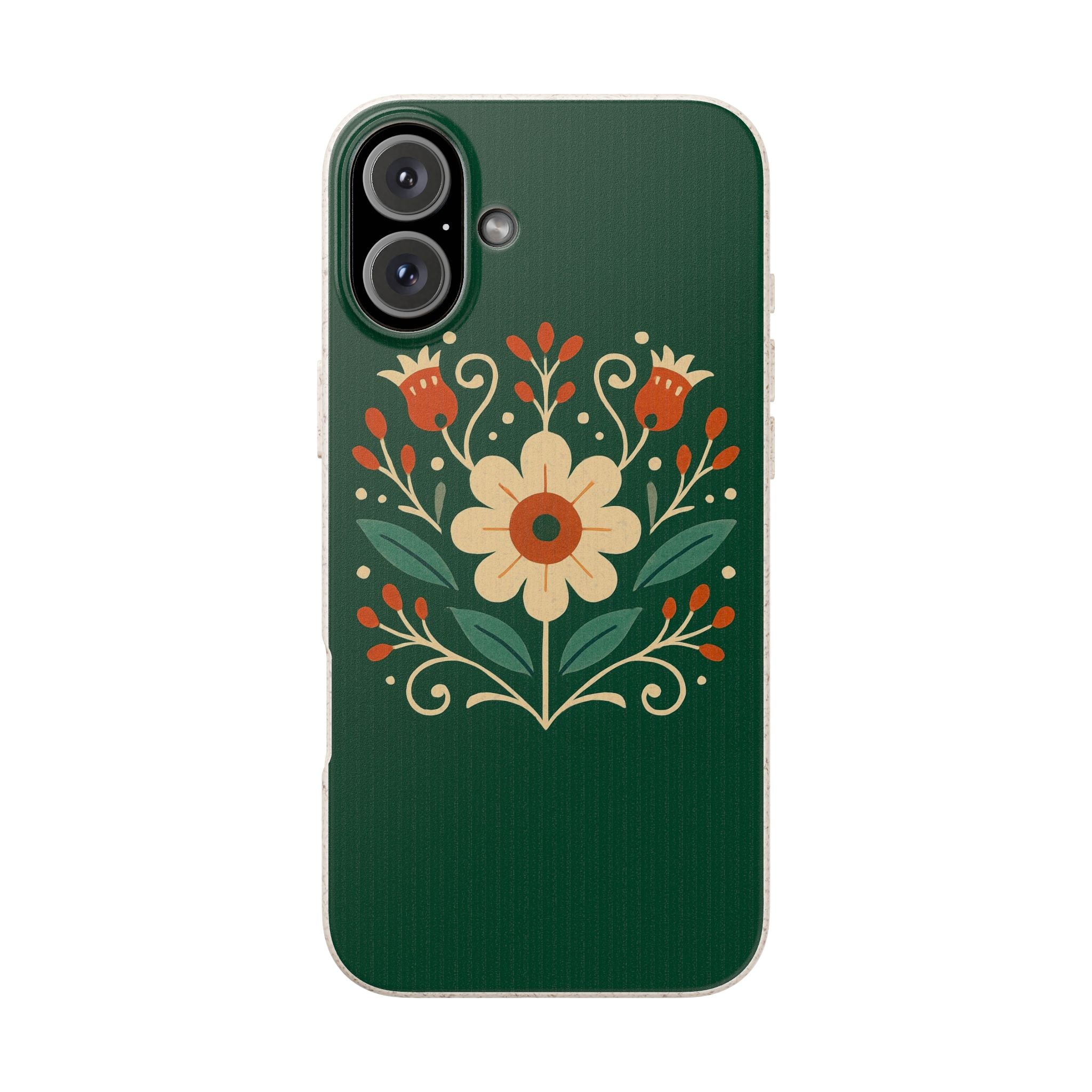 Floral Biodegradable iPhone Cases
