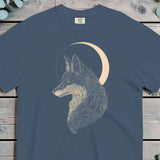 Celestial Fox & Crescent Moon T-Shirt