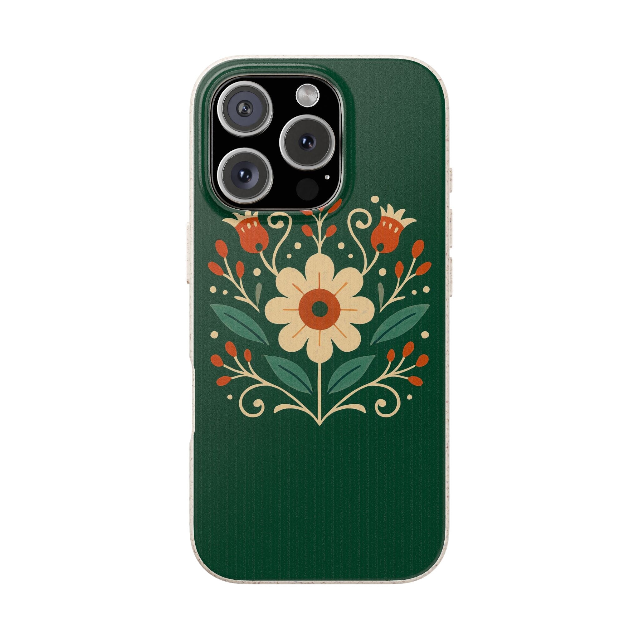 Floral Biodegradable iPhone Cases