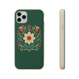 Floral Biodegradable iPhone Cases
