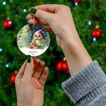 Personalized Enchanting Owl Christmas Eve Ornament