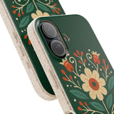 Floral Biodegradable iPhone Cases