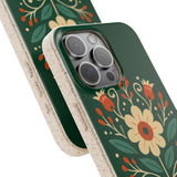 Floral Biodegradable iPhone Cases