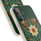 Floral Biodegradable iPhone Cases