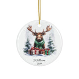 Personalized Majestic Moose Ornament