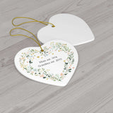 Personalised New Grandma Heart Ornament