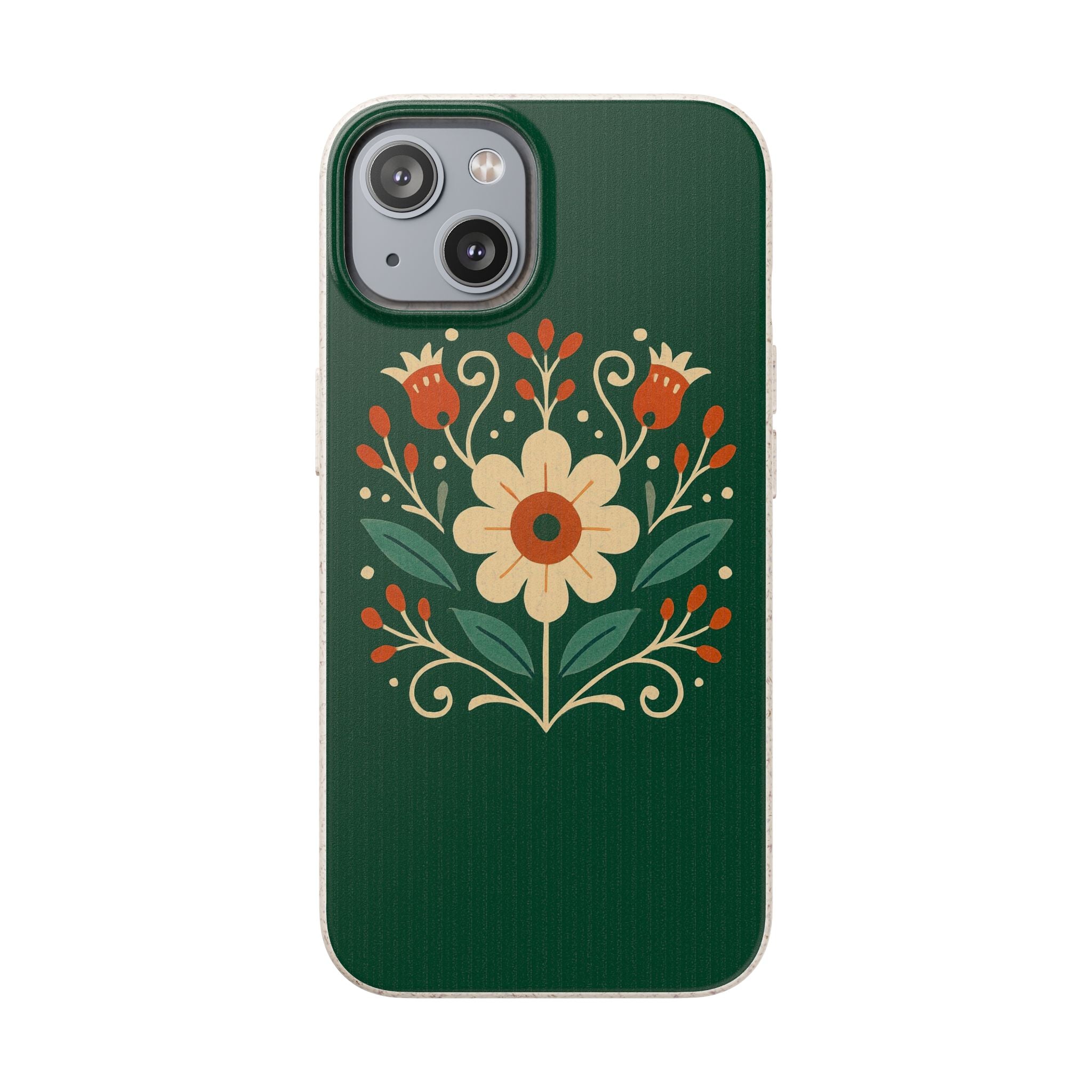 Floral Biodegradable iPhone Cases