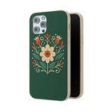 Floral Biodegradable iPhone Cases