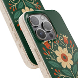 Floral Biodegradable iPhone Cases