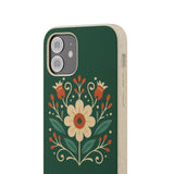 Floral Biodegradable iPhone Cases