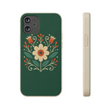 Floral Biodegradable iPhone Cases