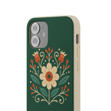 Floral Biodegradable iPhone Cases