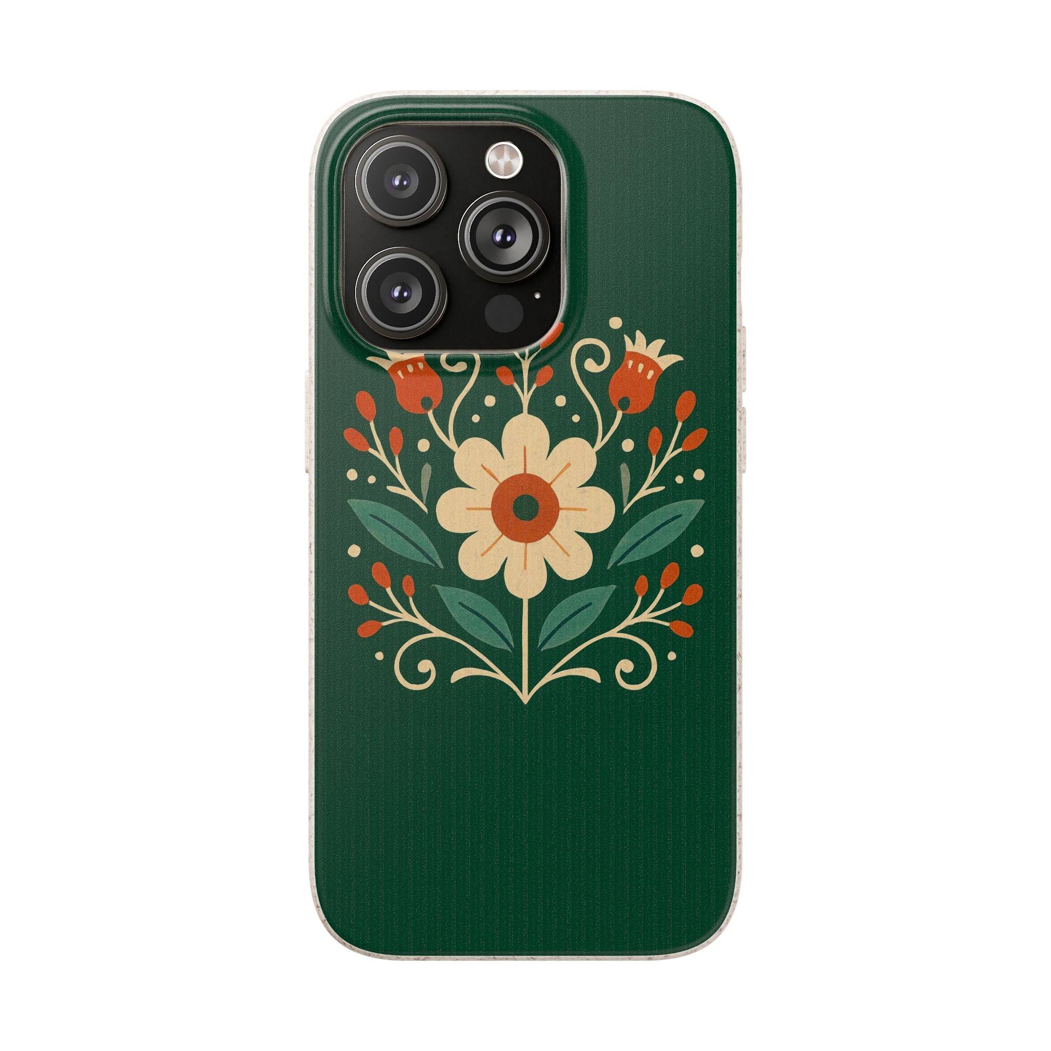 Floral Biodegradable iPhone Cases