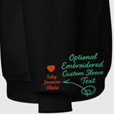 Witchy Mom Hoodie – Personalized Embroidered Hoodie, Funny Halloween Gift