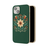 Floral Biodegradable iPhone Cases