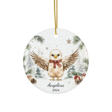 Personalized Eagle with Wings Spread Ornament