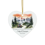 Personalized Anniversary Camping Adventure Ornament