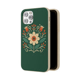 Floral Biodegradable iPhone Cases