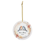 Personalized Sweet Little Birds Ornament