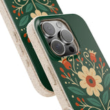 Floral Biodegradable iPhone Cases