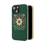 Floral Biodegradable iPhone Cases