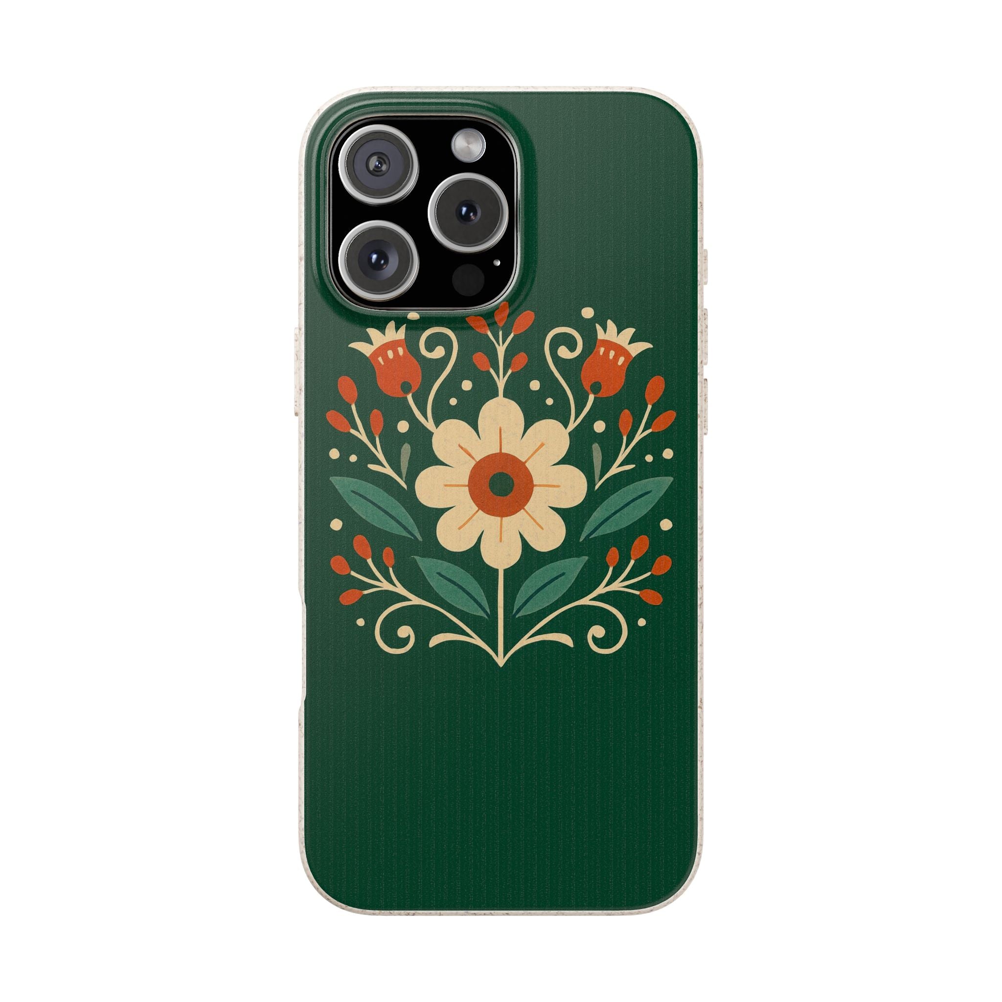 Floral Biodegradable iPhone Cases