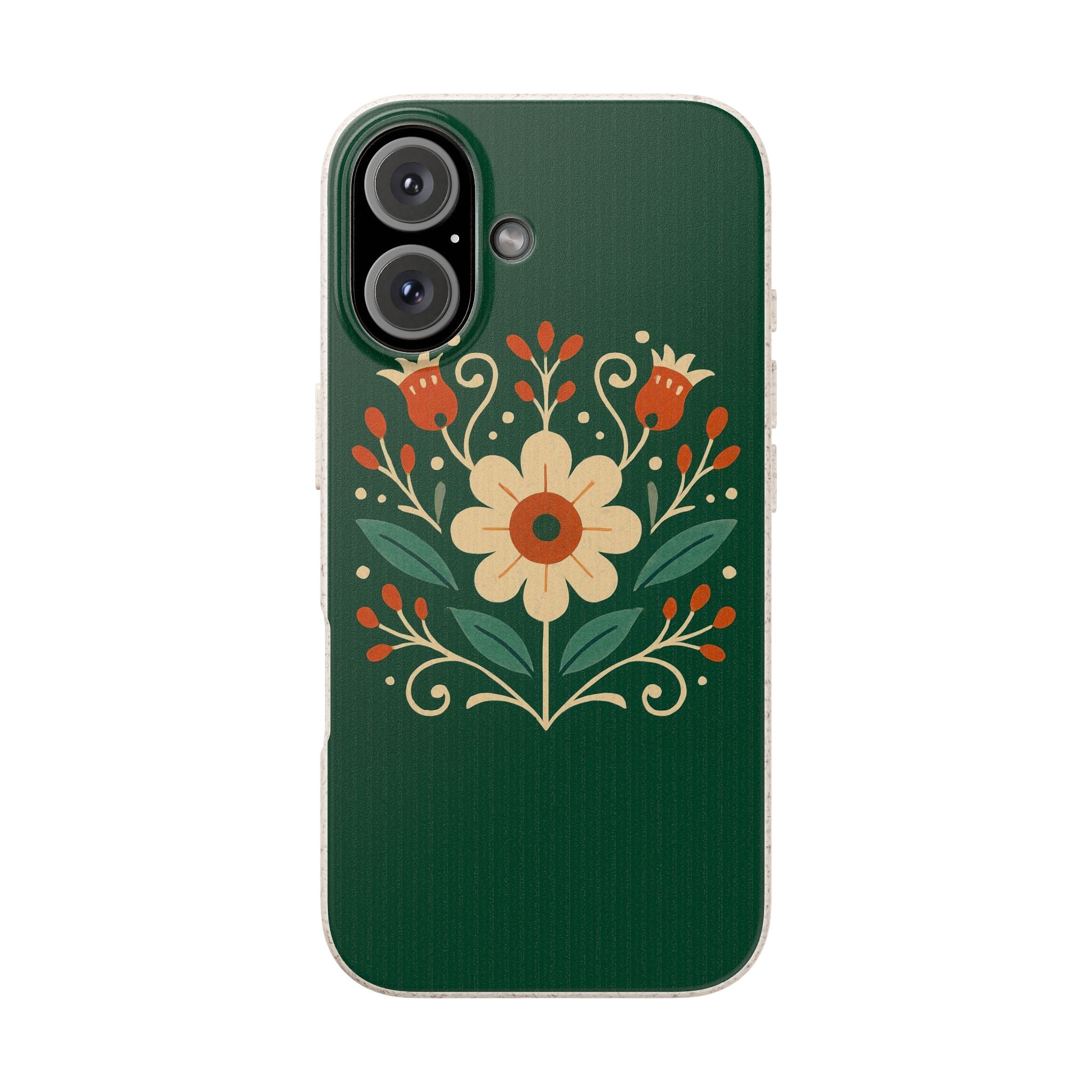 Floral Biodegradable iPhone Cases