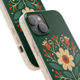 Floral Biodegradable iPhone Cases