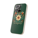 Floral Biodegradable iPhone Cases