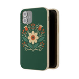 Floral Biodegradable iPhone Cases