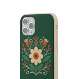 Floral Biodegradable iPhone Cases