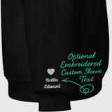 Witch Hat Hoodie – Personalized Embroidered Hoodie, Halloween or Fantasy Gift