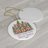 Personalized Gingerbread Three Sisters Ornament