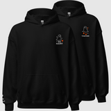 We Haunt Together Matching Hoodies – Personalized Embroidered Hoodie, Halloween Couples or Friend Gift