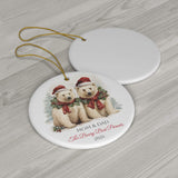 Personalized Parents Polar Bear Ornament