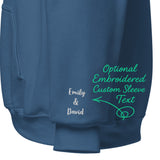 Everyday Magic Mushroom Hoodie – Personalized Embroidered Sweatshirt, Couples or Family Gift